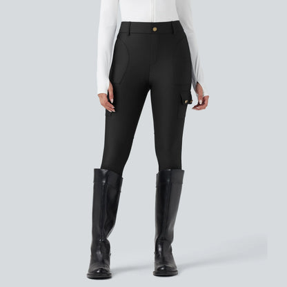 Halara High-Waisted Sheen 7/8 Leggings with Pockets