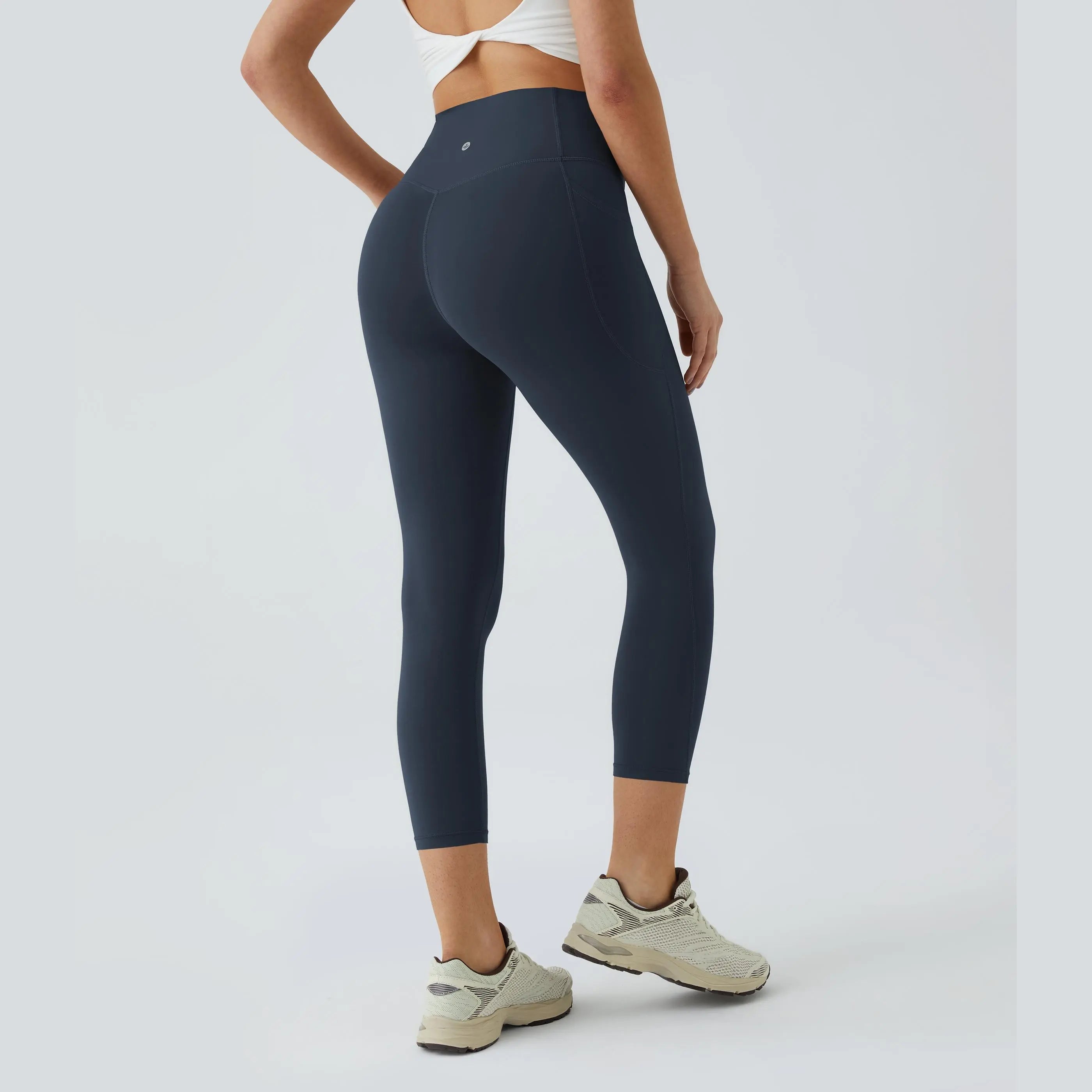 Elevate Your Workout with Halara Ultrasculpt High Waisted Tummy Control Capri Leggings - Perfect for Training and Comfort