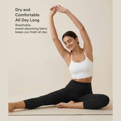 Elevate Your Workout with Halara Ultrasculpt High Waisted Tummy Control Capri Leggings - Perfect for Training and Comfort