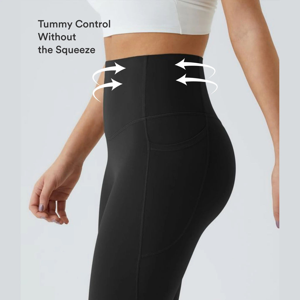 Elevate Your Workout with Halara Ultrasculpt High Waisted Tummy Control Capri Leggings - Perfect for Training and Comfort